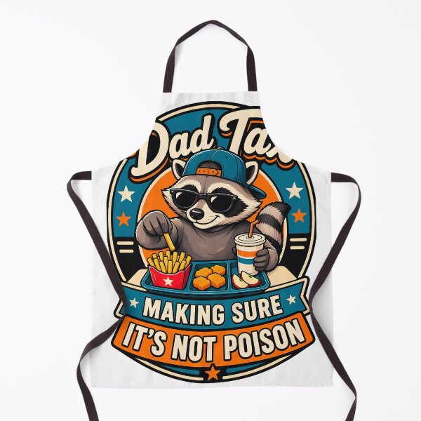 Item preview, Dad Tax Raccoon – Making Sure It’s Not Poison | Father’s Day Humor designed and sold by INKPOPTOURI.
