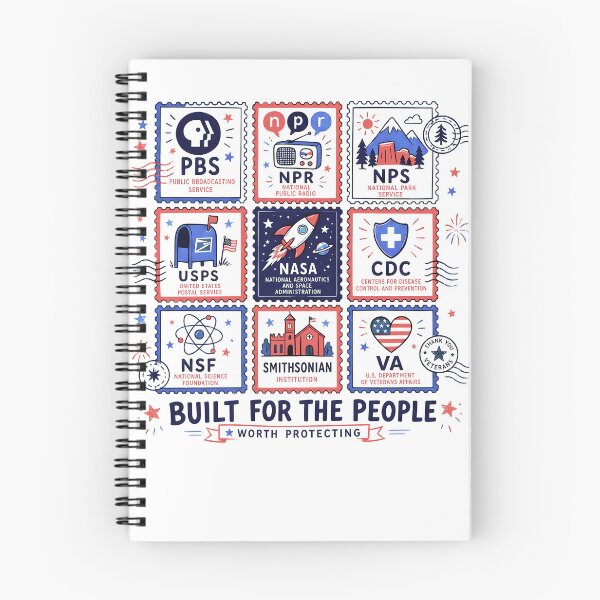 Item preview, Vintage Built for the People Stamps Protect Democratic Institutions PBS NPR Liberal  designed and sold by MidzzSky.