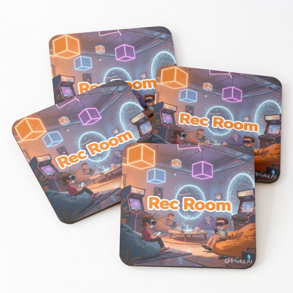 Item preview, Rec Room VR Gaming Lounge Aesthetic Art designed and sold by AENAcharms.