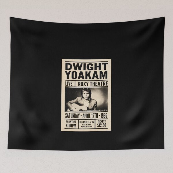 Item preview, Dwight Yoakam Roxy Theatre 1986 #4936 designed and sold by pple-frame.