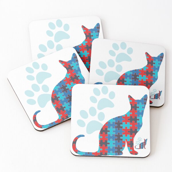 Item preview, Alternative if you want a second listing: Colorful Jigsaw Puzzle Autism Cat. designed and sold by printeGear.