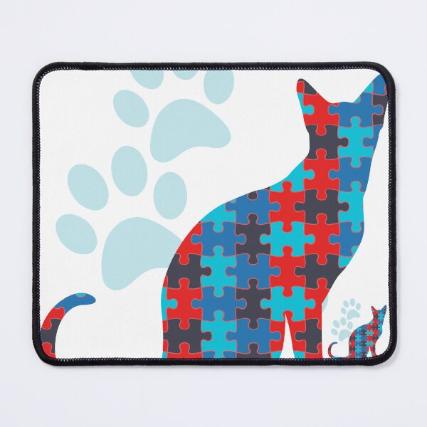 Item preview, Alternative if you want a second listing: Colorful Jigsaw Puzzle Autism Cat. designed and sold by printeGear.