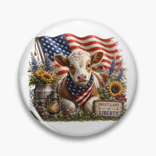 Item preview, Patriotic Farm Animal designed and sold by PetalGarden.