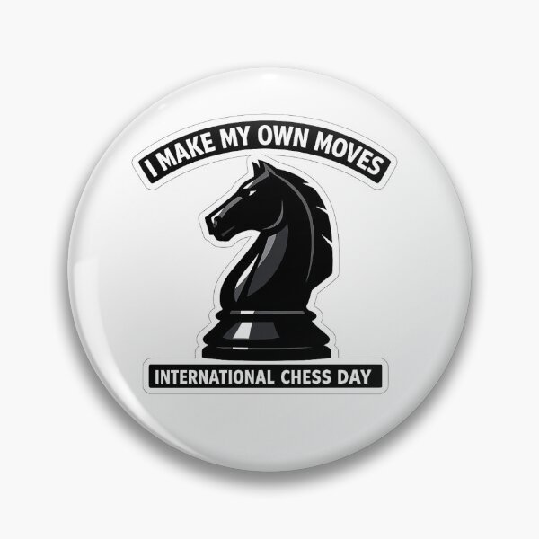 Item preview, International Chess Day designed and sold by naruto4925.