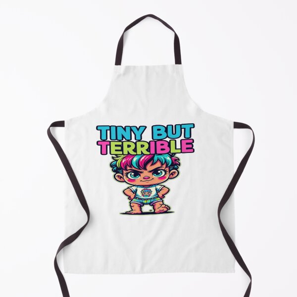 Item preview, Tiny But Terrible – Funny Toddler Attitude T-Shirt | Cute Sassy Kid Graphic Tee | Colorful Cartoon Baby Design | Trendy Print for Any Media designed and sold by Sushikidsntod.
