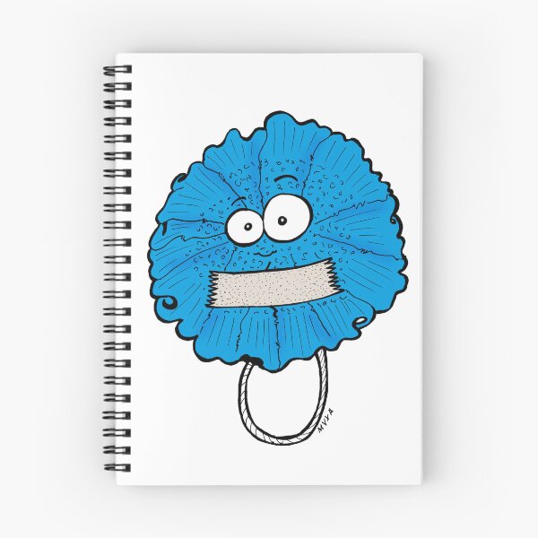 Item preview, Silent Shower Sponge - Funny Quirky Character Art designed and sold by MyxaART.