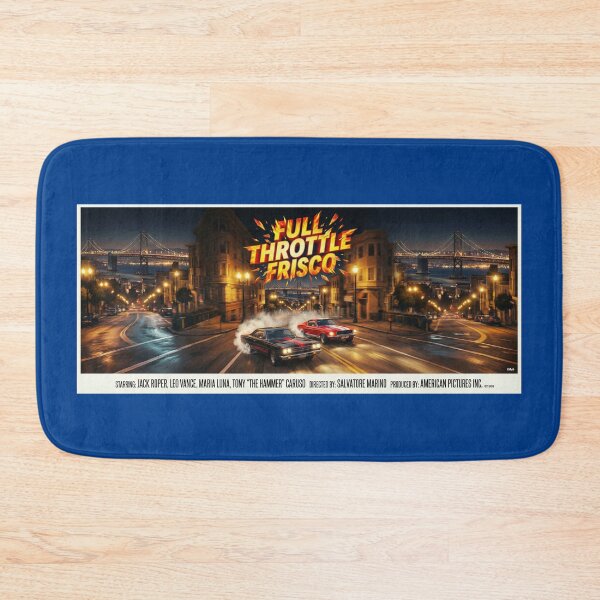 Item preview, ROAD MOVIE POSTER FULL THROTTLE FRISCO 1968 designed and sold by VERYOLDROAD BY AXTON BROWNING .