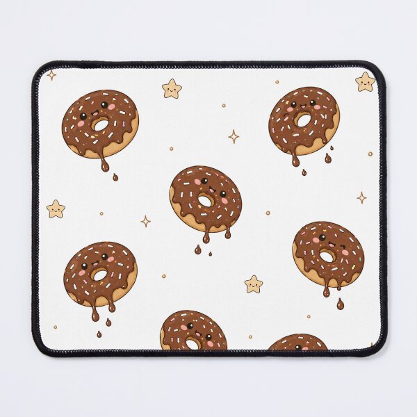 Item preview, Cute Kawaii Chocolate Donut Space Seamless Pattern designed and sold by Seculinator.