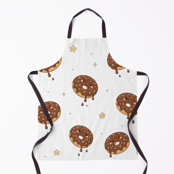 Item preview, Cute Kawaii Chocolate Donut Space Seamless Pattern designed and sold by Seculinator.