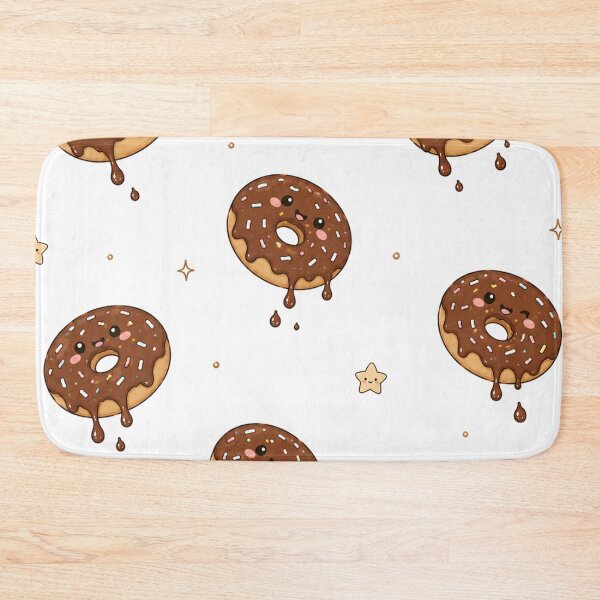 Item preview, Cute Kawaii Chocolate Donut Space Seamless Pattern designed and sold by Seculinator.