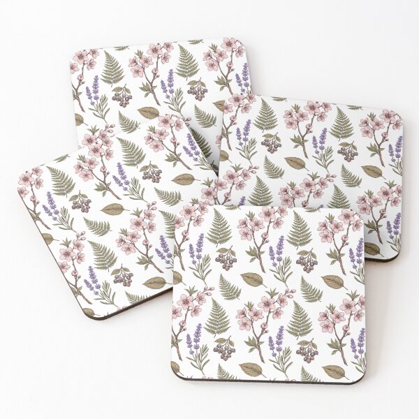 Item preview, Vintage Botanical Wildflower Pattern designed and sold by Creative Owlet.