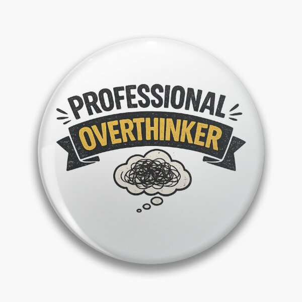 Item preview, overthinker designed and sold by coffeecup_.