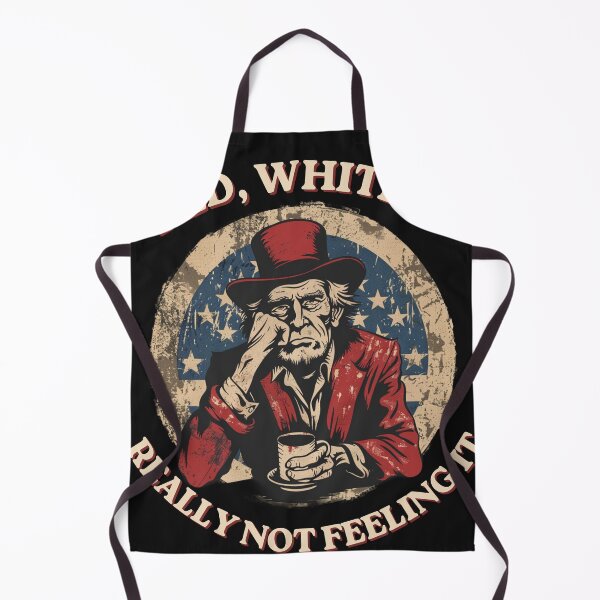 Item preview, Red White & Really Not Feeling It Funny Tired Uncle Sam Coffee Vintage T-Shirt designed and sold by FizjoHed.