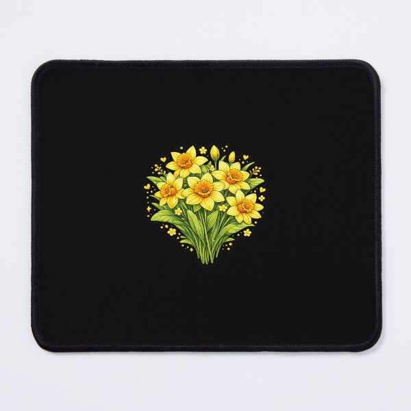 Item preview, Daffodil Flower Bouquet Sticker PNG | Yellow Spring Floral Design | Botanical Daffodil Art designed and sold by Ishratparween11.