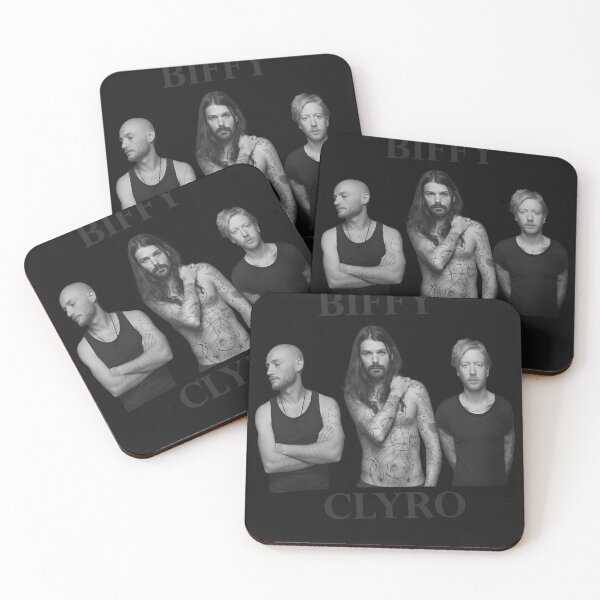 Item preview, Rock Group Portrait Monochromatic Graphic designed and sold by Bassot-Studio.