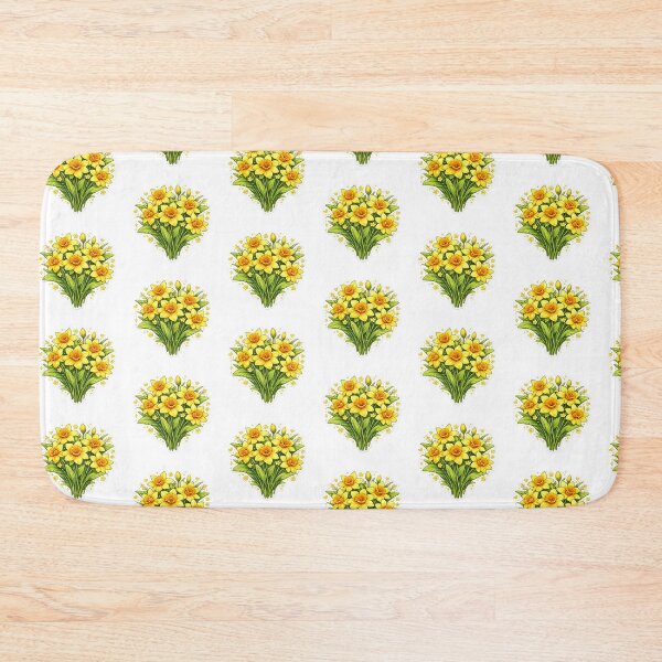 Item preview, Daffodil Flower Bouquet Sticker PNG | Yellow Spring Floral Design | Botanical Daffodil Art designed and sold by Ishratparween11.