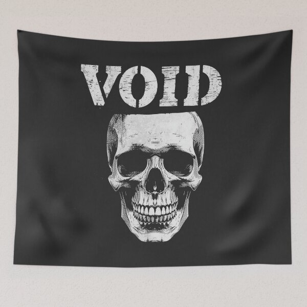 Item preview, Void Hardcore Punk Skull designed and sold by ERODED SELF.