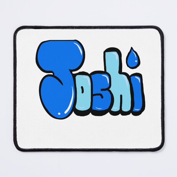 Item preview, Joshi name in blue graffiti calligraphy Top 10 best personalized gifts for boys and men named Joshua designed and sold by Artonmytee.