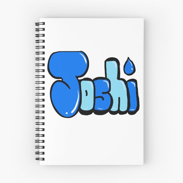 Item preview, Joshi name in blue graffiti calligraphy Top 10 best personalized gifts for boys and men named Joshua designed and sold by Artonmytee.