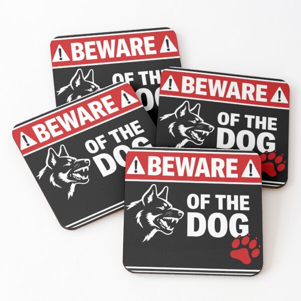 Item preview, BEWARE OF THE DOG designed and sold by Beluga Cat.