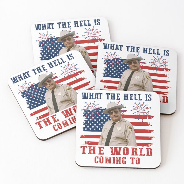 Item preview, Funny Patriotic 4th of July What The Hell Is The World Coming To  designed and sold by MidzzSky.