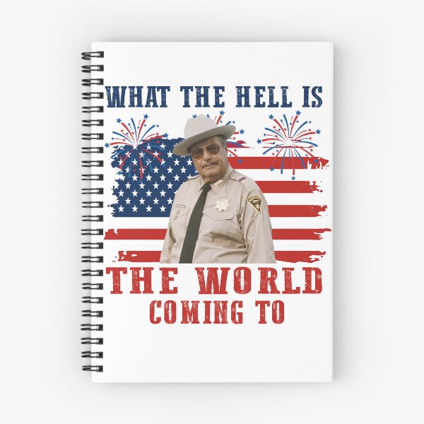 Item preview, Funny Patriotic 4th of July What The Hell Is The World Coming To  designed and sold by MidzzSky.