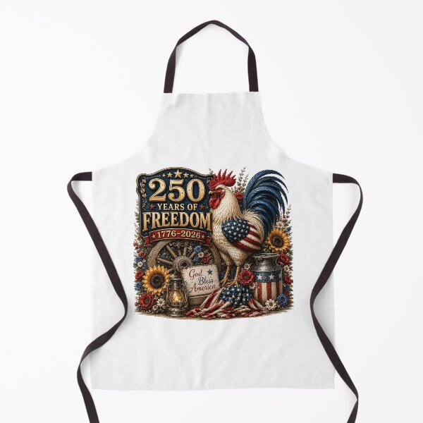 Item preview, 250 Years of Freedom Rooster designed and sold by PetalGarden.