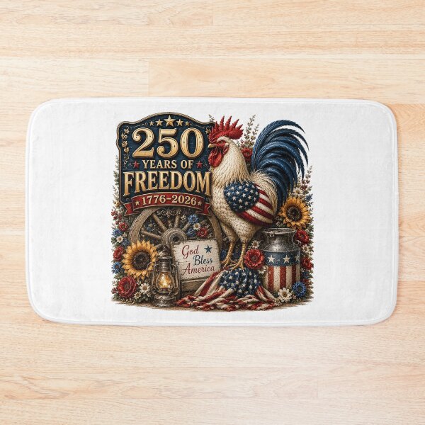 Item preview, 250 Years of Freedom Rooster designed and sold by PetalGarden.