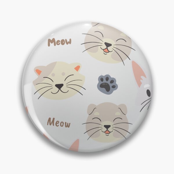 Item preview, Beige Cute Cat illustrations  designed and sold by Mynnnn.