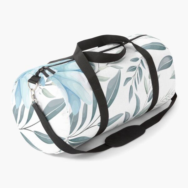 Item preview, Elegant Dusty Blue Floral Pattern - Soft Watercolor Eucalyptus Botanicals designed and sold by abdallatigle.