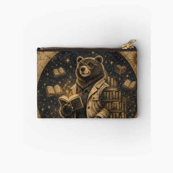 Item preview, Bear Librarian of the Lost Archive designed and sold by InnerwayStudio.