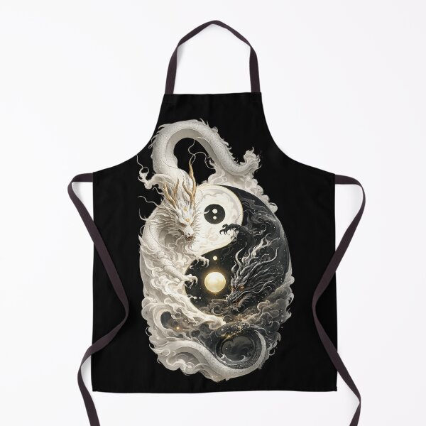 Item preview, Yin Yang Dragons Cosmic Balance designed and sold by NeonCore.