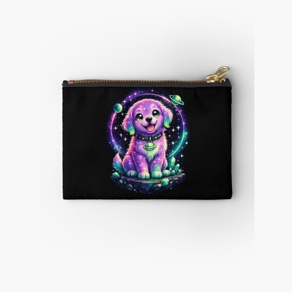Item preview, Cosmic Puppy Dreams | Cute Galaxy Dog with Neon Space Aesthetic designed and sold by TheZyro.