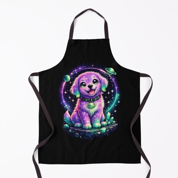 Item preview, Cosmic Puppy Dreams | Cute Galaxy Dog with Neon Space Aesthetic designed and sold by TheZyro.