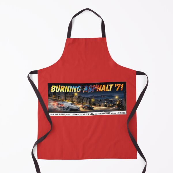 Item preview, ROAD MOVIE POSTER BURNING ASPHALT 71 1971 designed and sold by VERYOLDROAD BY AXTON BROWNING .