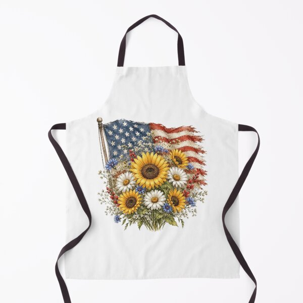 Item preview, American Flag Sunflower Bouquet designed and sold by PetalGarden.