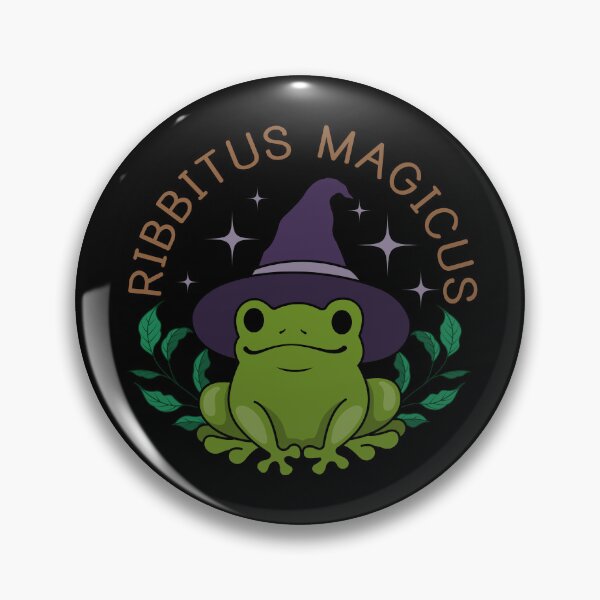 Item preview, Ribbitius Magicus Frog – Cute Wizard Frog Witch Hat Fantasy Aesthetic Design designed and sold by DREEMBLOOM Designs.