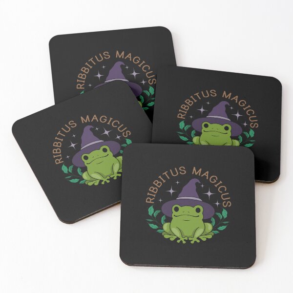 Item preview, Ribbitius Magicus Frog – Cute Wizard Frog Witch Hat Fantasy Aesthetic Design designed and sold by DREEMBLOOM Designs.