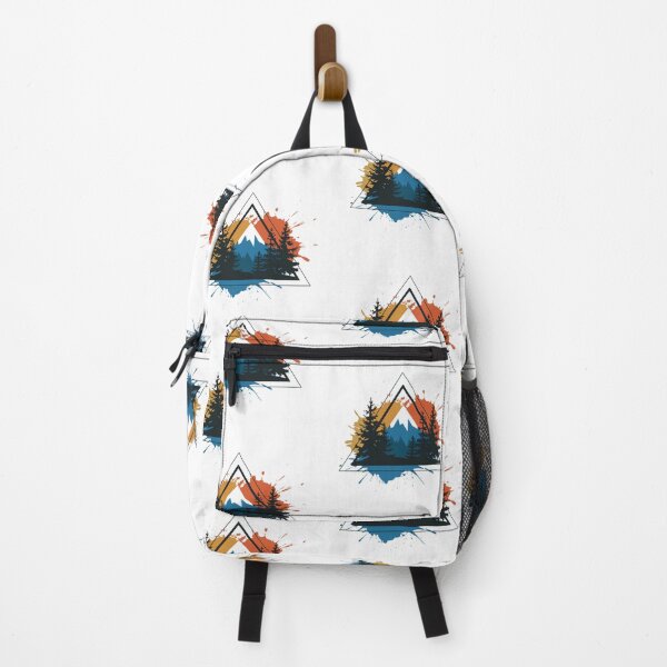 Item preview, Geometric Mountain Landscape Illustration designed and sold by Gabe1983.