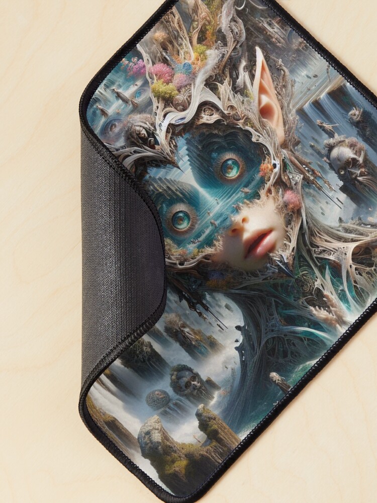 Thumbnail 2 of 5, Mouse Pad, Abstract designed and sold by RaF71PrO.