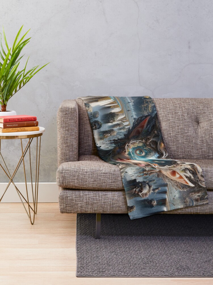 Thumbnail 2 of 6, Throw Blanket, Abstract designed and sold by RaF71PrO.