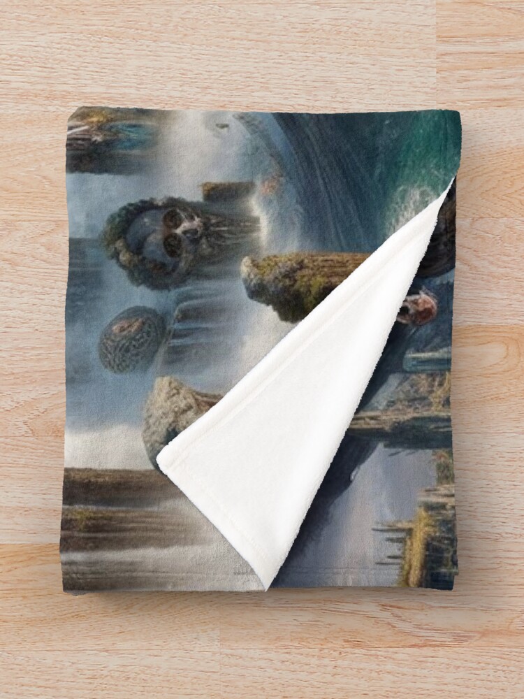 Thumbnail 3 of 6, Throw Blanket, Abstract designed and sold by RaF71PrO.