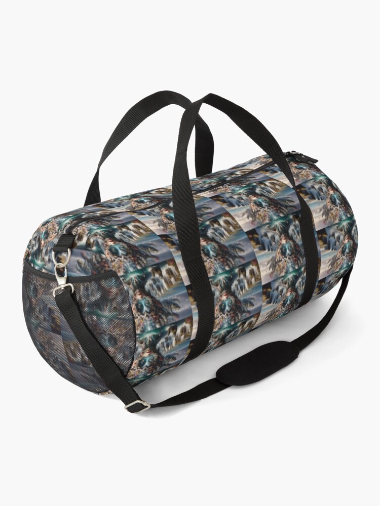 Thumbnail 2 of 3, Duffle Bag, Abstract designed and sold by RaF71PrO.