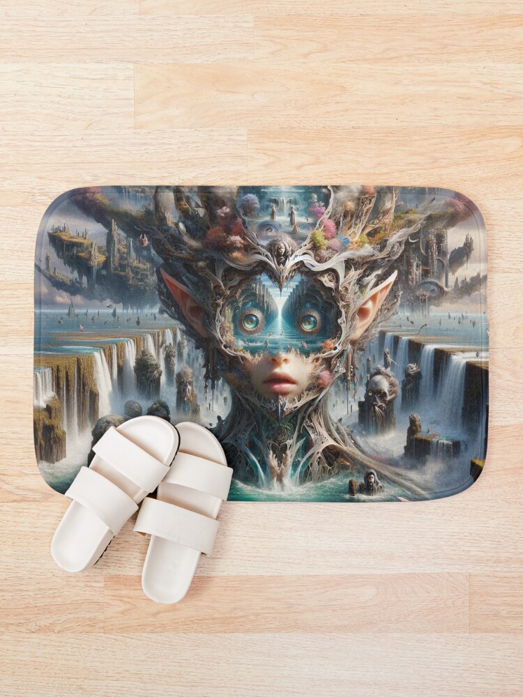 Thumbnail 1 of 6, Bath Mat, Abstract designed and sold by RaF71PrO.