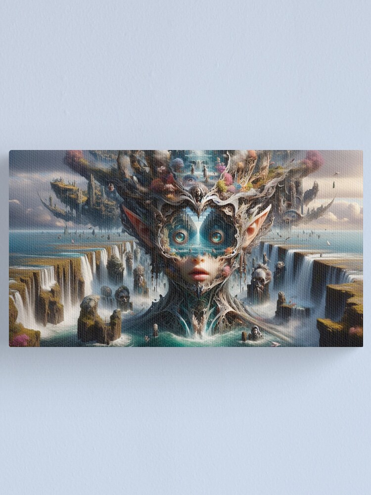 Thumbnail 1 of 3, Canvas Print, Abstract designed and sold by RaF71PrO.