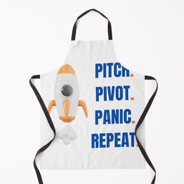 Item preview, Pitch Pivot Panic Repeat | Startup Founder Humor Shirt designed and sold by adysart81.
