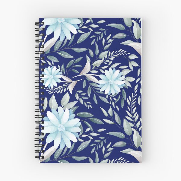 Item preview, Elegant Dusty Blue Floral Pattern - Soft Watercolor Eucalyptus Botanicals designed and sold by abdallatigle.