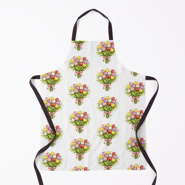 Item preview, Colorful Tulip Bouquet Sticker PNG | Spring Flower Bouquet | Botanical Tulip Art designed and sold by Ishratparween11.