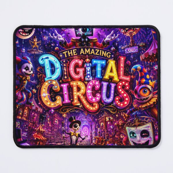 Item preview, The Amazing Digital Circus Inspired Neon Carnival Art designed and sold by AENAcharms.