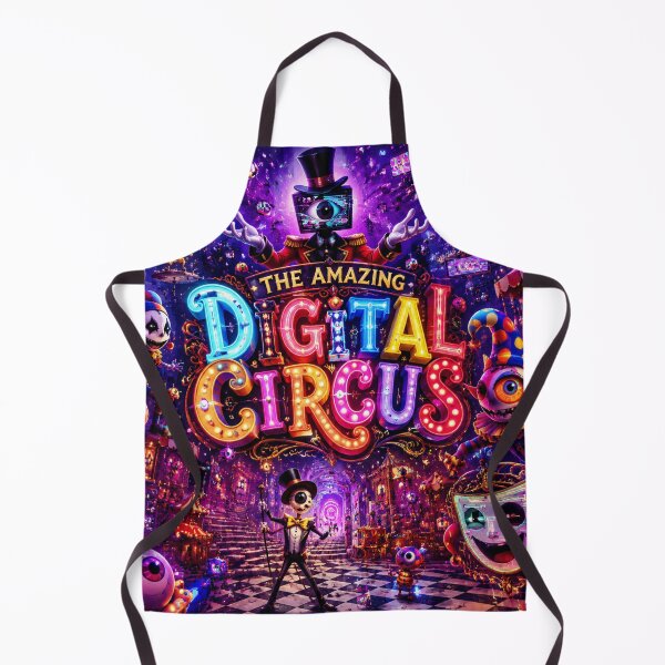 Item preview, The Amazing Digital Circus Inspired Neon Carnival Art designed and sold by AENAcharms.